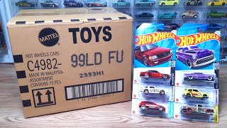 Unboxing Hot Wheels D Case 2024 - Mercedes Benz AMG STH