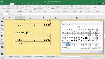 Video Tutorial Distribusi Poisson - Praktikum SIPO 2018