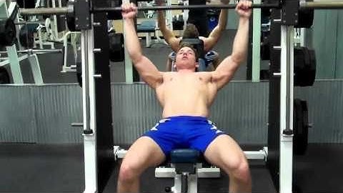 How To: Smith Machine- Incline Bench Press