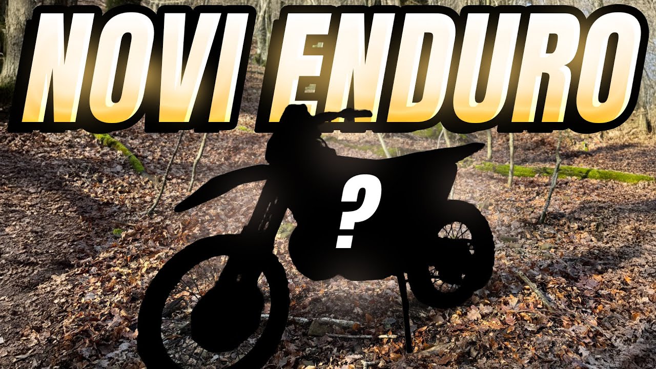 MOJ NOVI TRKACI ENDURO MOTOR