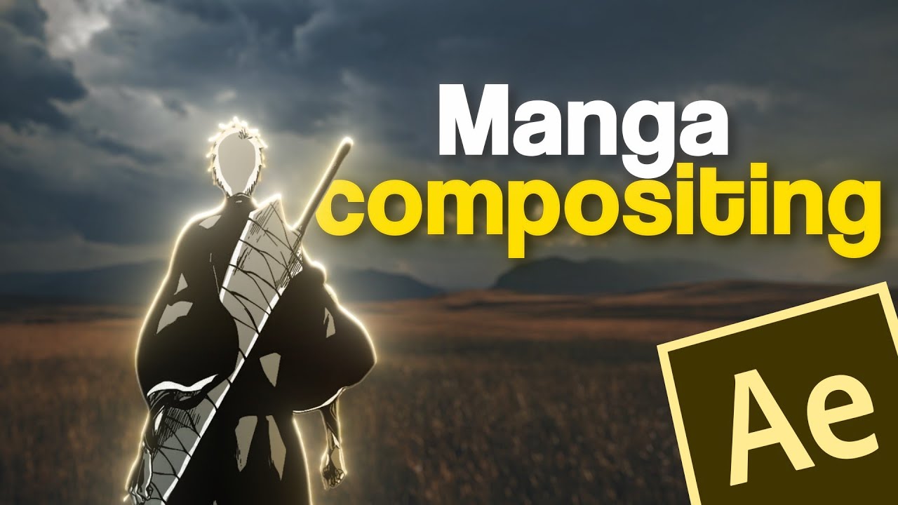 Manga Compositing in After Effects | Editing Tutorial - YouTube