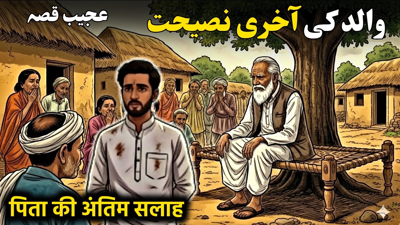 Naseehat Bechne Wala Baba Aur Gareeb Nojawan Ka Qissa | पिता की अंतिम सलाह| Urdu Moral Story