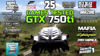 GTX 750 ti In 2021 - 25 Games Tested