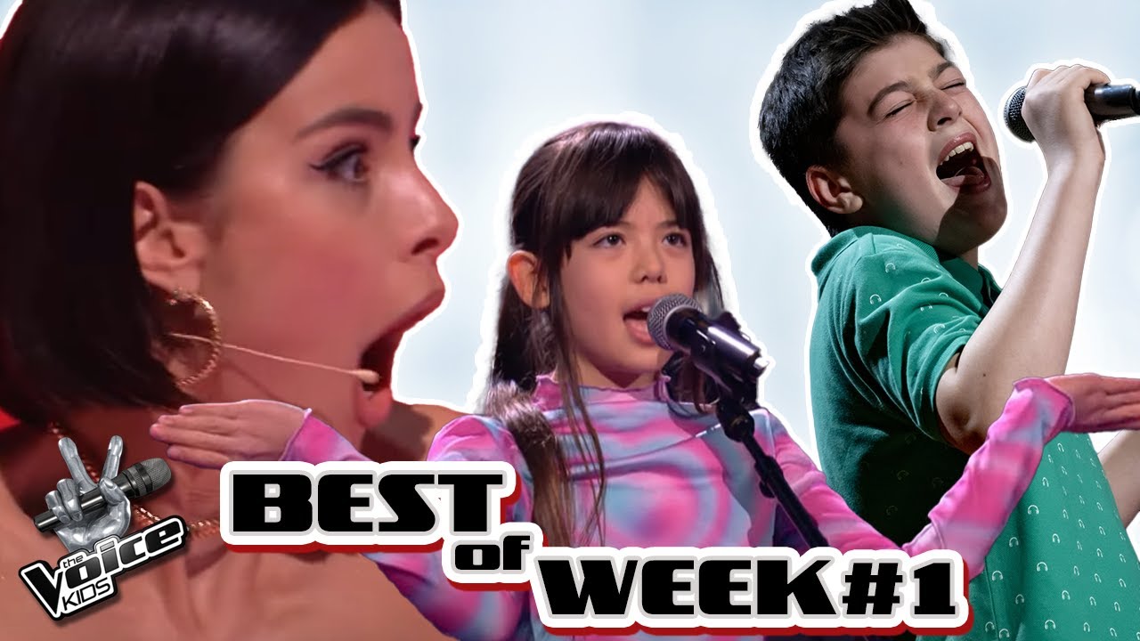 The best performances of Blind Auditions Week #1 | The Voice Kids 2023