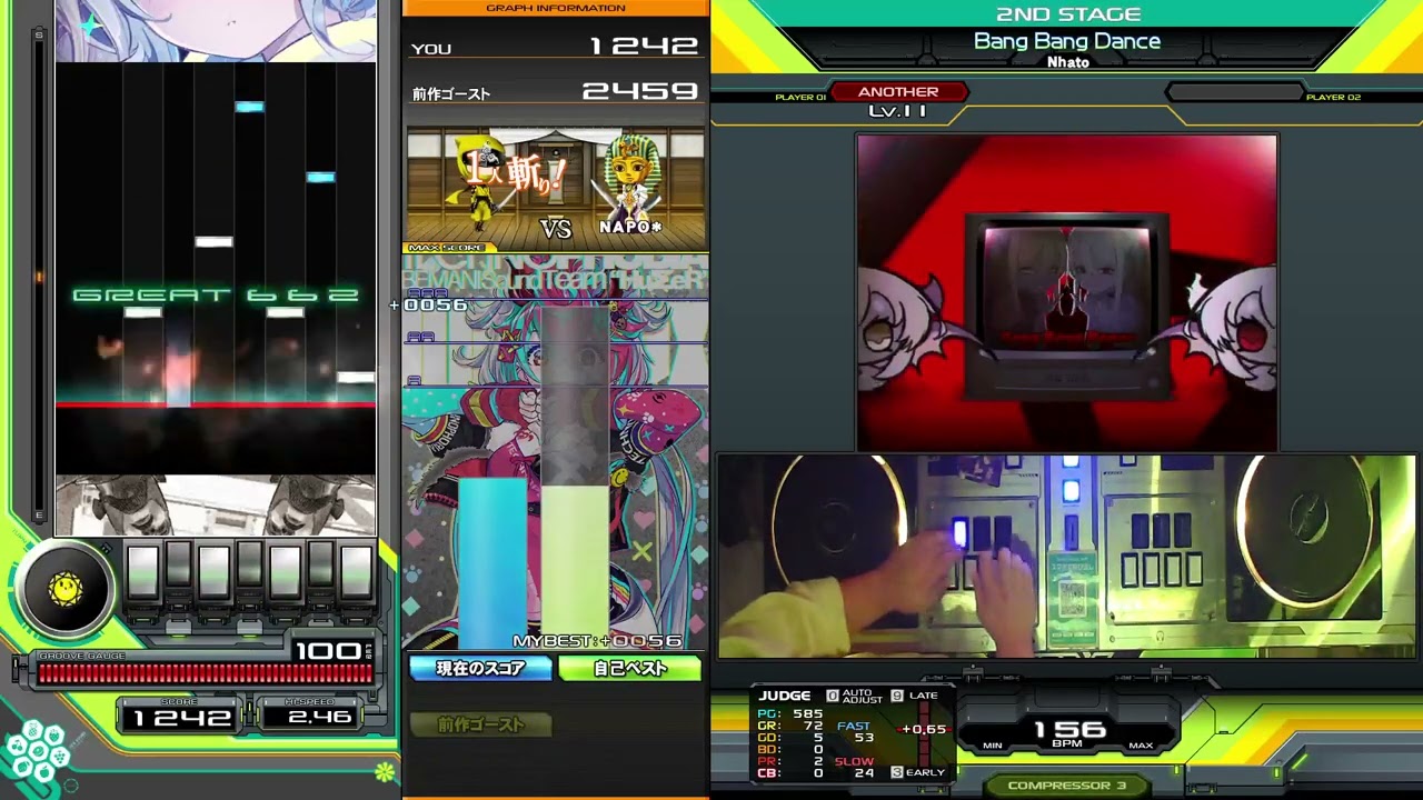 【IIDX33 Sparkle Shower】Bang Bang Dance SP(A) HARD AAA