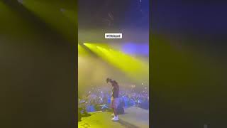 LIL B performing at the Lyrical Lemonade Decade Anniversary Show