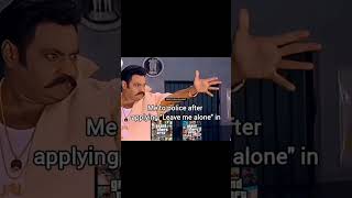 GTA Cheat Code LEAVE ME ALONE 😂 | San Andreas & Vice City #shorts #gtasanandreas #gtavicecity