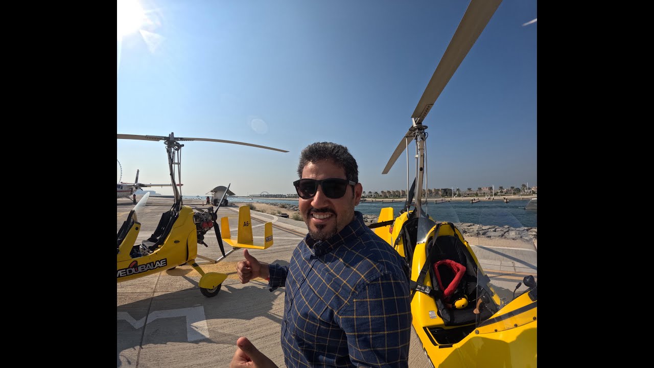 GYROCOPTER FLIGHT-SKYDIVE DUBAI | Hisham Suliman