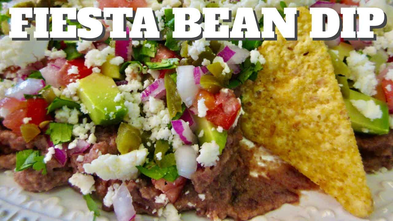 Fiesta BEAN DIP PARTY FAVORITE DIY for Beginners YouTube