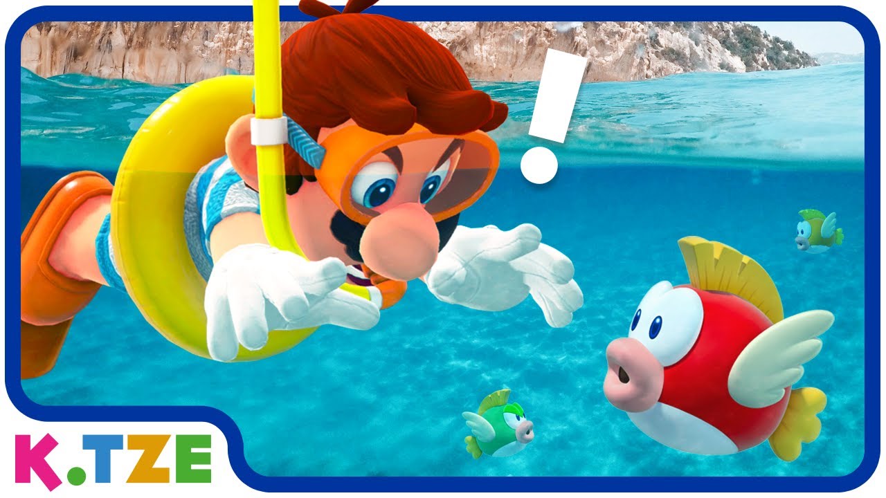 Mario möchte ein Fisch sein 🐟😍 Super Mario Odyssey Story YouTube