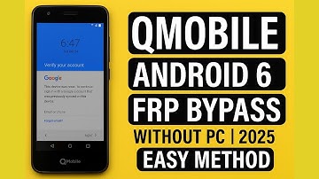 QMobile Android 6 FRP Bypass Without PC | 2025 Easy Method | Google Account Unlock