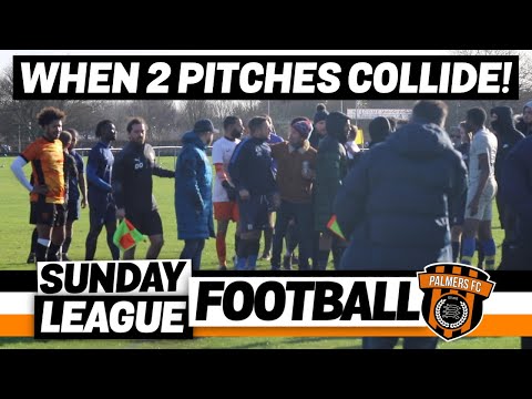Sunday League Football - WHEN 2 PITCHES COLLIDE!!