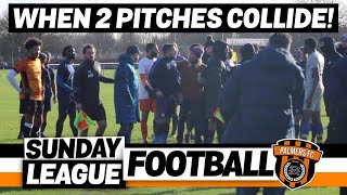Sunday League Football - When 2 Pitches Collide
