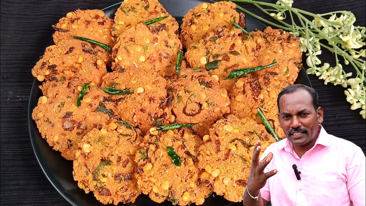 டீக்கடை பருப்பு வடை சீக்ரெட் 😲🔥paruppu vadai recipe in tamil | Masal vadai | Masala Vadai in Tamil