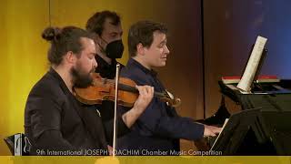 Trio Bohémo | A. Dvořák: Piano Trio No. 4 E minor op. 90 Dumky // JOACHIM Chamber Music Competition