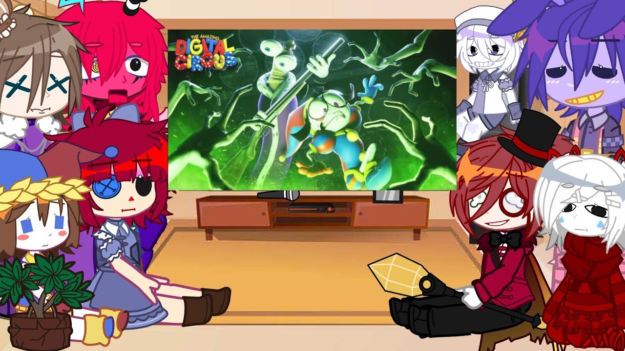 The Amazing Digital Circus React To TADC Ep.3 : The Mistery of Mildenhall Manor II Naomi 🐰