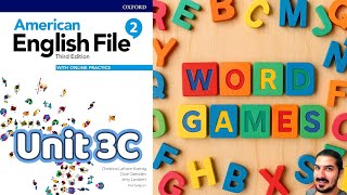 Unit 3C Word Games | Defining Relative Clauses, Paraphrasing Words, Silent “e”–AEF Book 2 3rd Ed.