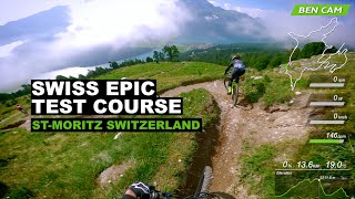 2021 Swiss Epic Test Course | XC Mountain Biking St-Moritz Switzerland