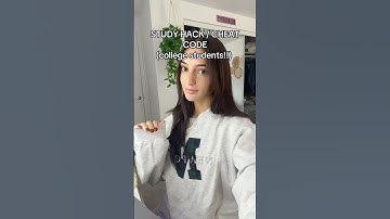 lil cheat code 👀 #studyhacks #collegehacks #studenthacks #studytok