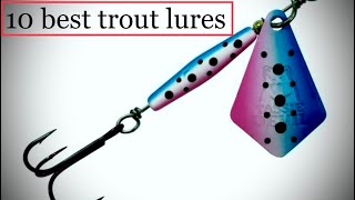 10 Best Trout Lures- Recommend lures for trout fishing #fishing screenshot 4