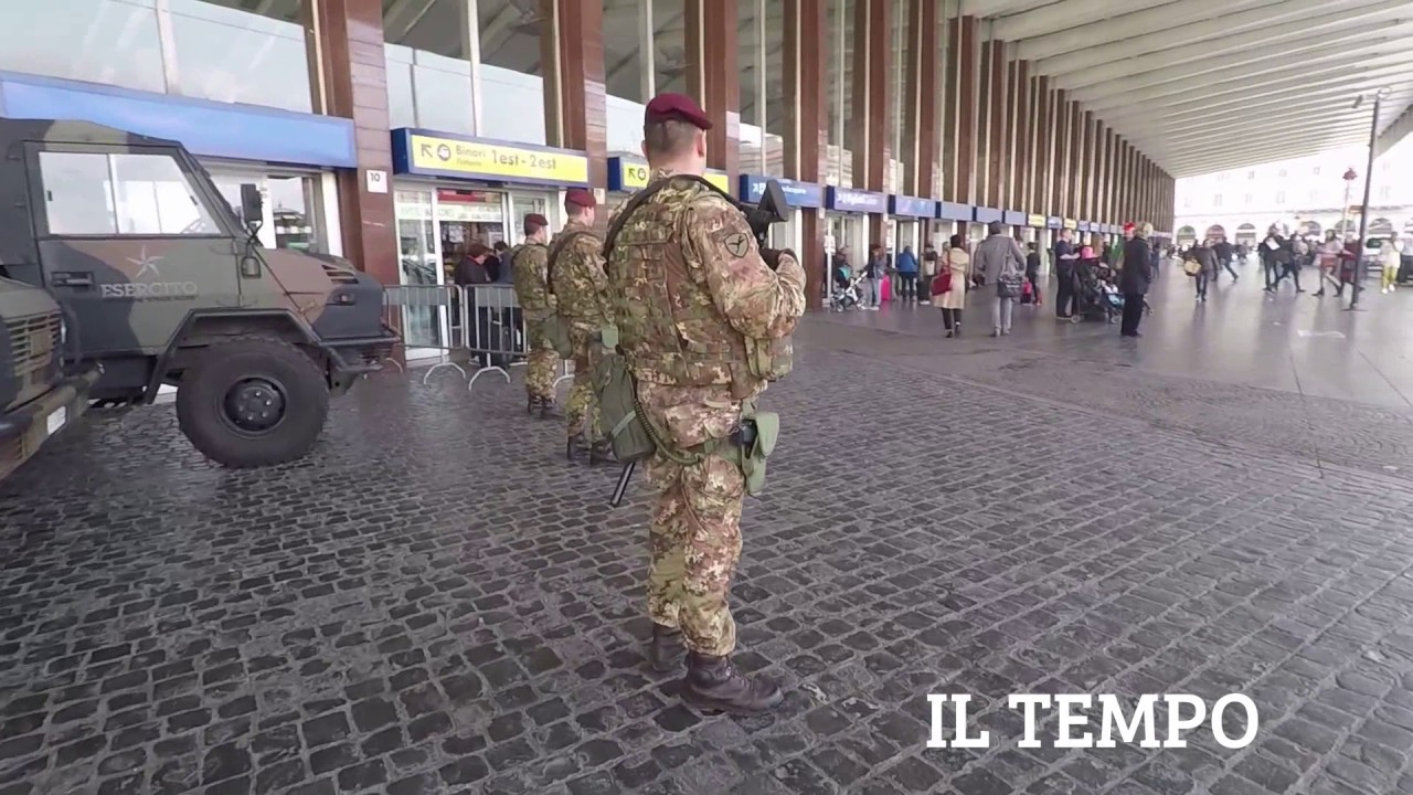 Operazione strade sicure, un giorno con i soldati che vegliano su Roma