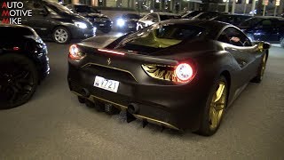 In monaco you see crazy things! one of the things was this ferrari 488
gtb driving around during top marques wrapped an interesting color
scheme. matt...