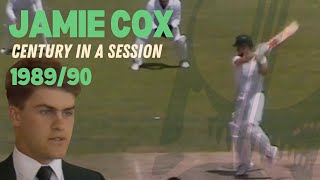 Jamie Cox - a century in a session (1989/90 Sheffield Shield Cricket v NSW)
