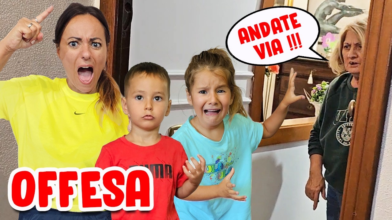 MARTINA MISSY E MAMMA TY VANNO A CASA DI NONNA CLAUDIA CHE È OFFESA E SCAPPA SOTTO LA TEMPESTA