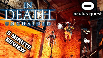 In Death Unchained Quick Review and Gameplay. Rogue-lite bow & arrow shooter for Oculus Quest.