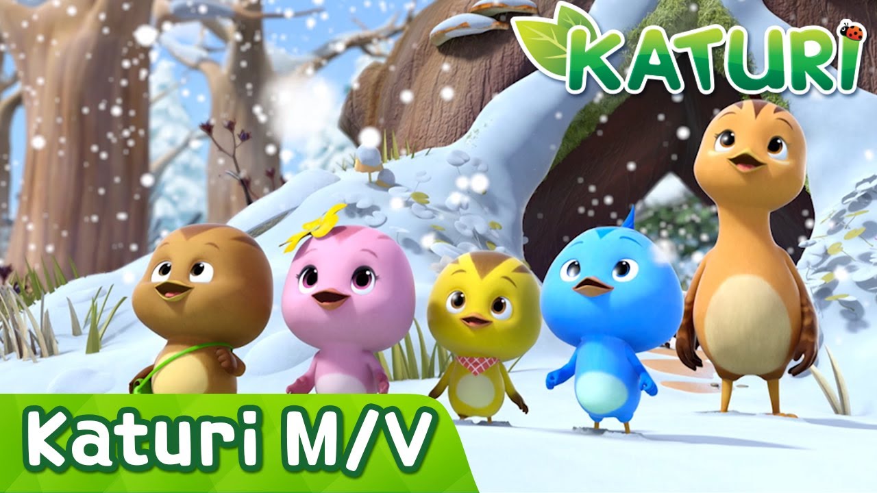 Snowy day Katuri Nurseryrhymes & Kids Songs Katuri MV Snow song