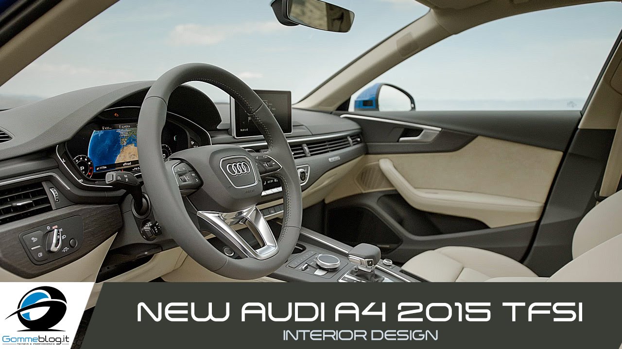 Audi A4 New 2015 Sedan Interior Design