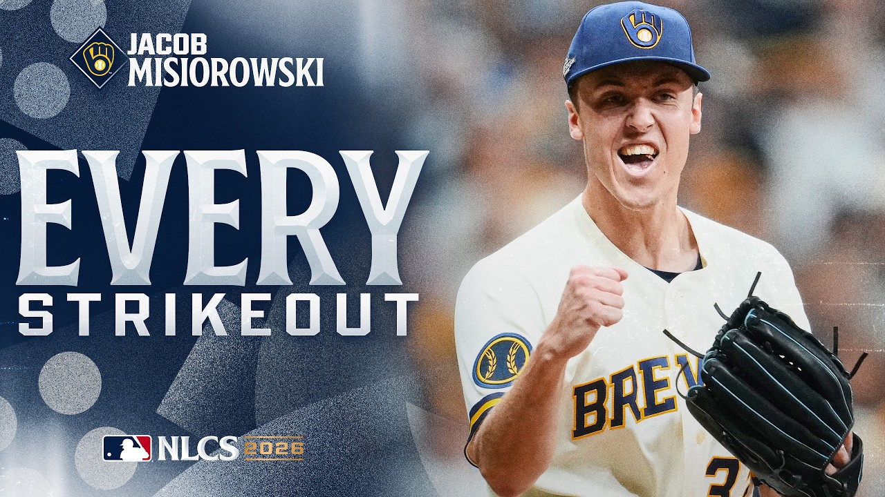 EVERY STRIKEOUT from Jacob Misiorowski during Game 1 of the 2026 NLCS vs. the Dodgers!