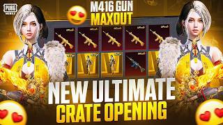 😱NEW M416 AND ULTIMATE SPIN CRATE OPENING MAXOUT#bgmilive  #shortsfeed @Thongamerr