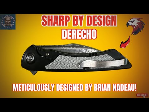Sharp By Design Derecho, A one of a kind Blade!