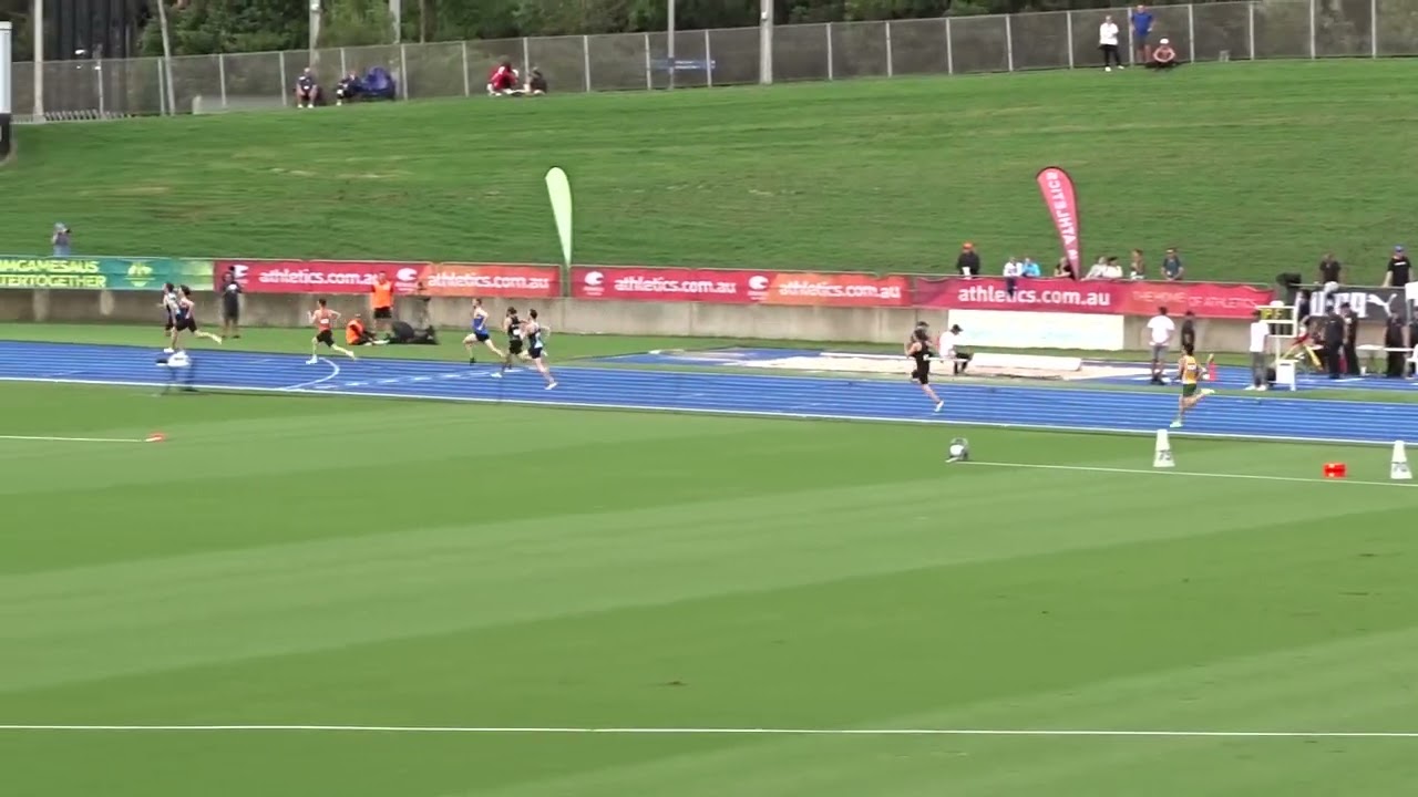 Ht4. 400m Open Men, Australian Athletics Championships, Sydney 30/03/2022