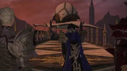 Final Fantasy XIV - New "The Vault" Haurchefant cutscene