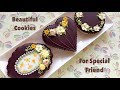 How to decorate floral cookies. Beautiful Cookies for Special Friend🌼