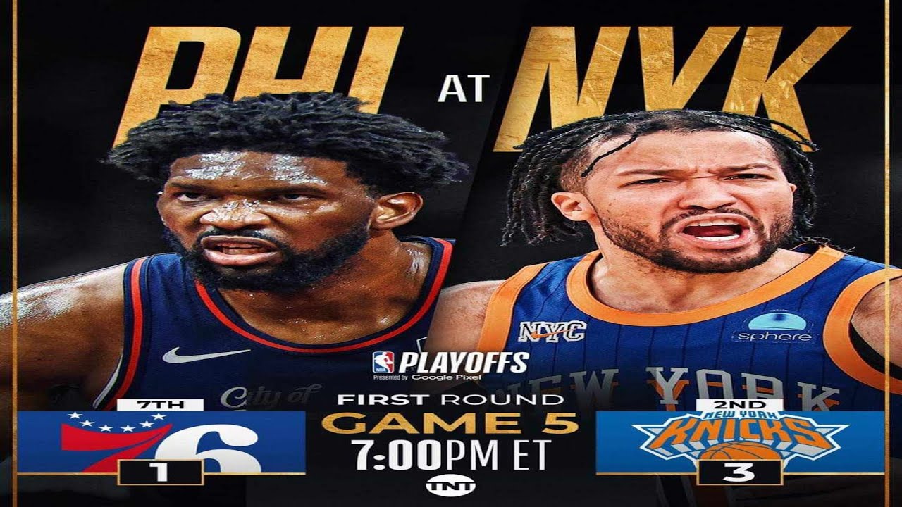 Game 6 New York Knicks at Philadelphia 76ers NBA Live Play by Play ...