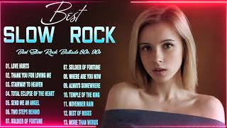 Best Slow Rock Ballads 80's 90's  Scorpions, Bon Jovi, Aerosmith, Led Zeppelin, U2, Nirvana