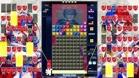 i did a crazy survival again at the top 20 in tetris 99 invictus today!!!