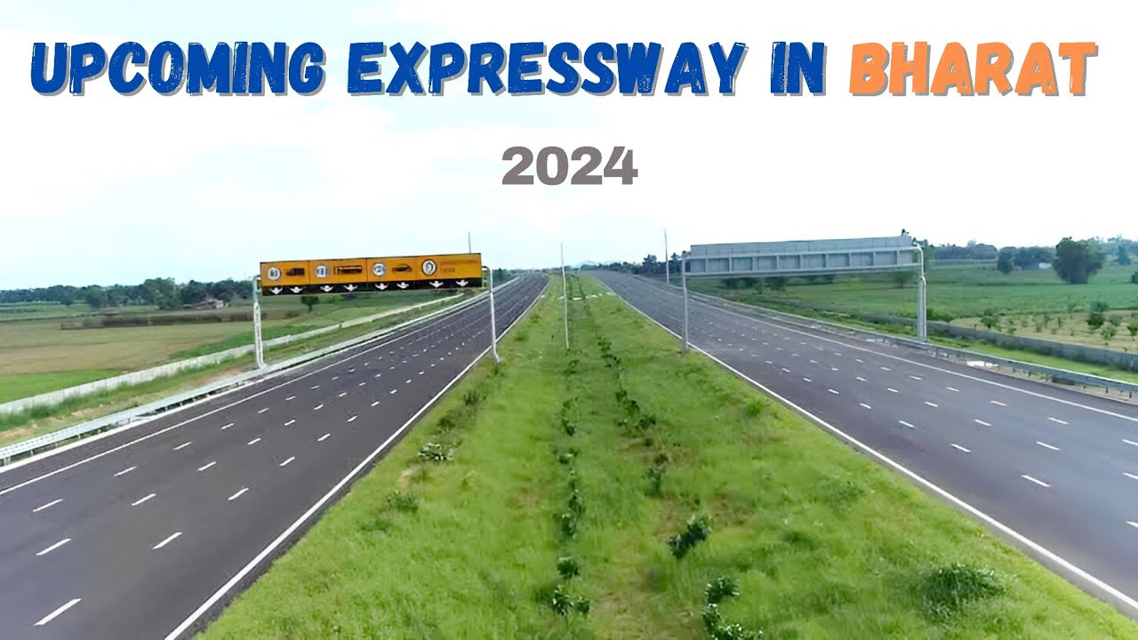 Upcoming under construction expressway in india - YouTube