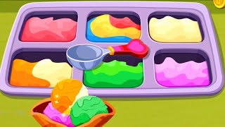 Little Baby Panda's Ice Cream Shop | Baby Panda Fun Cooking Game | BabyBus Video Game #babypandagame screenshot 3