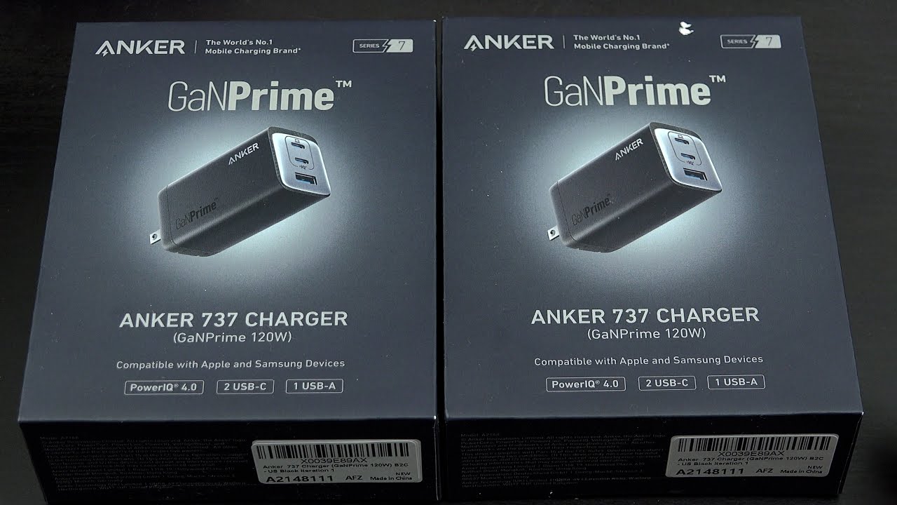 Anker 737 Charger (GaNPrime 120W)-