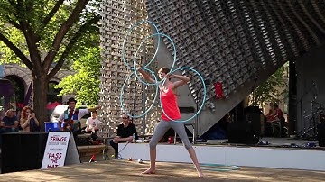 Sarah Teakle Hoop Performance (2016 Winnipeg Fringe Festival)