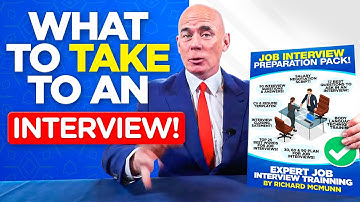 WHAT TO TAKE TO AN INTERVIEW! (The 4 ESSENTIAL ITEMS you MUST TAKE to a JOB INTERVIEW to PASS!)