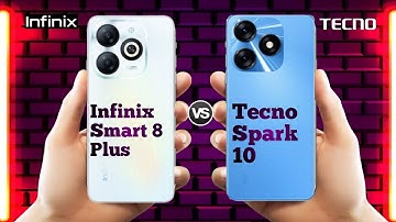 Infinix Smart 8 Plus Vs Tecno spark 10 ll Full Comparison ⚡ which one is best ?