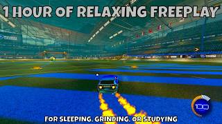 1 Hour of Relaxing Rocket League Freeplay (For Sleeping, Grinding, or Studying)