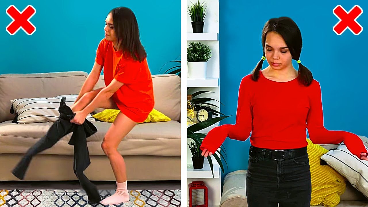20 CLOTHING FAILS AND ISSUES TO SOLVE YouTube