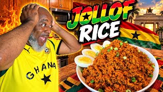 Ghana's JOLLOF RICE?! 🇬🇭 Deddy Makes Ghana's JOLLOF for the FIRST TIME!  | Deddy's Kitchen