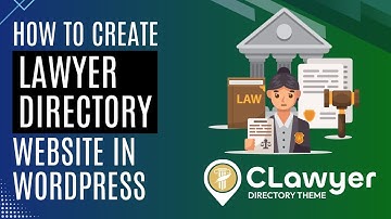 Hoe u een website met een advocatengids in WordPress maakt